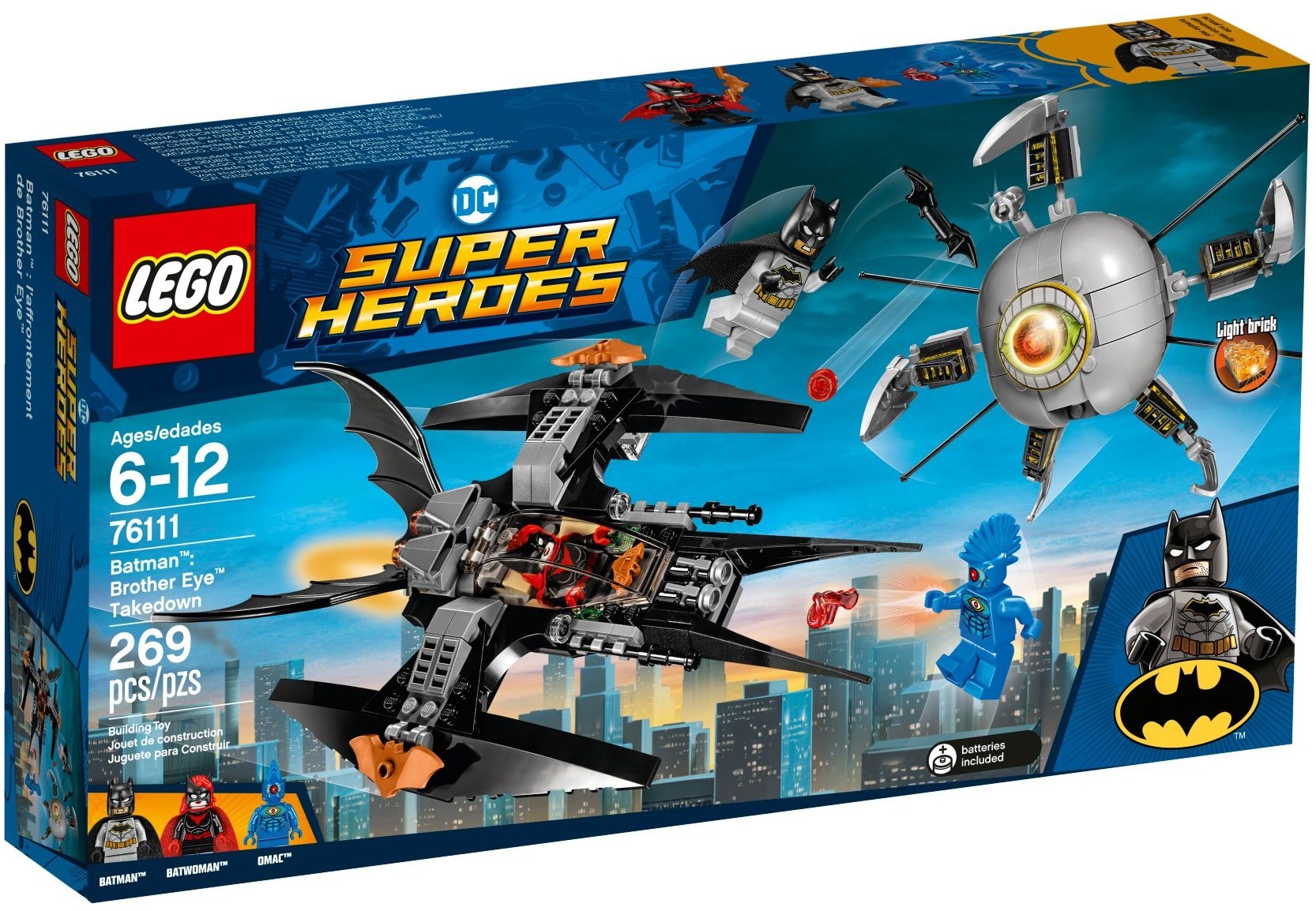 lego super heroes batman brother eye takedown