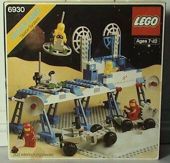lego space station 1980s