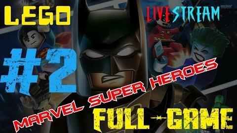 LEGO Marvel Super Heroes Walkthrough Free Roam! Full-Game Story-Mode - Live-Stream 2!