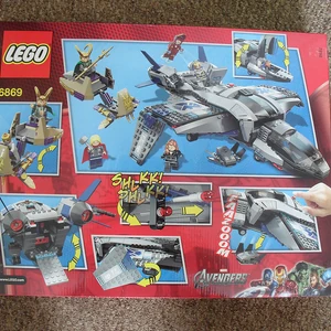lego avengers quinjet aerial battle
