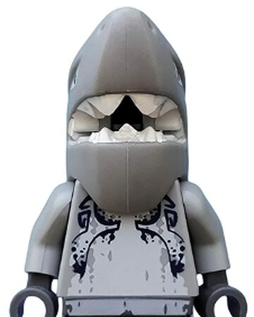 lego shark man minifigure