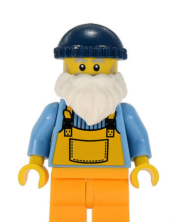 lego fisherman minifigure
