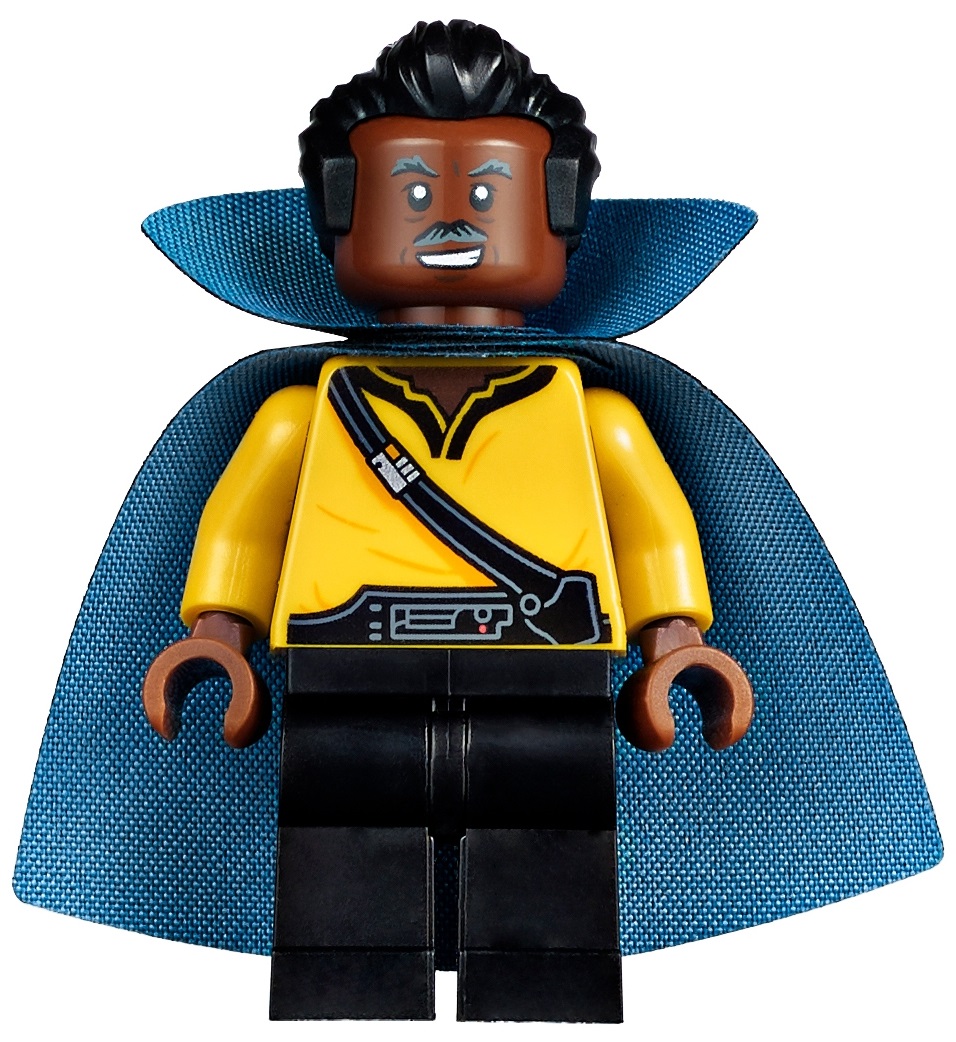 LEGO STAR WARS FIGUR # LANDO CALRISSIAN GENERAL OUTFIT ORIGINAL CAPE 7754 NEU #