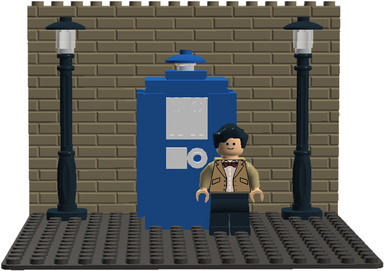 custom lego tardis