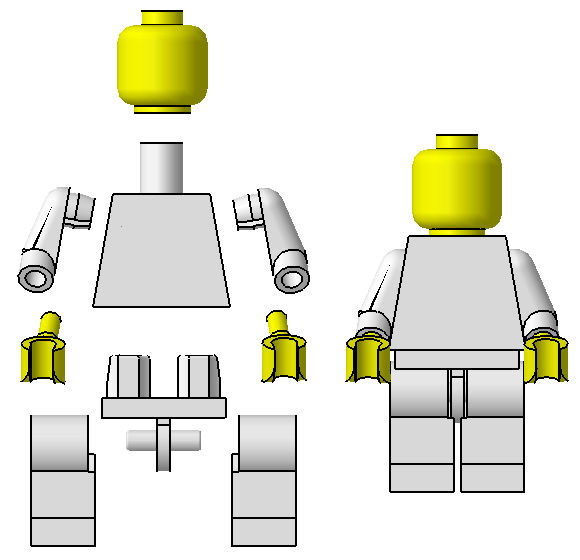 minifigura de lego