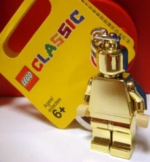 gold lego man