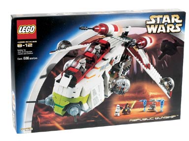 lego star wars the clone wars gunship