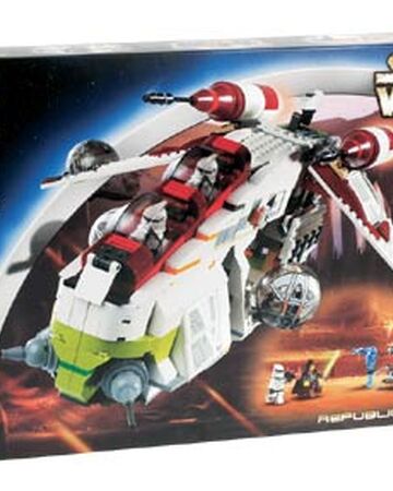 lego star wars clone gunship