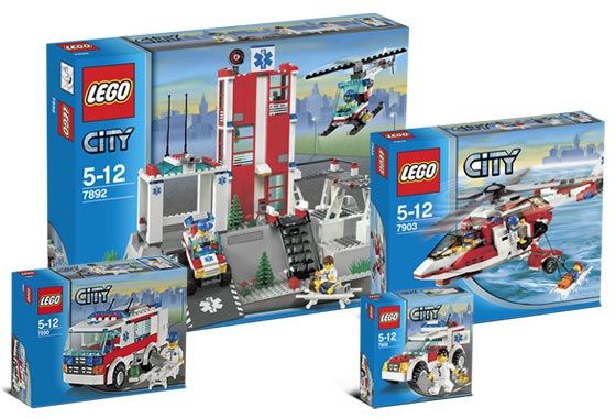 lego city ambulance sets