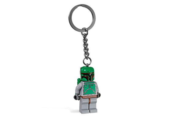 Disney Star Wars Boba Fett Helmet Laser Keychain