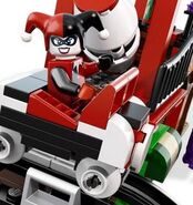 lego harley quinn car