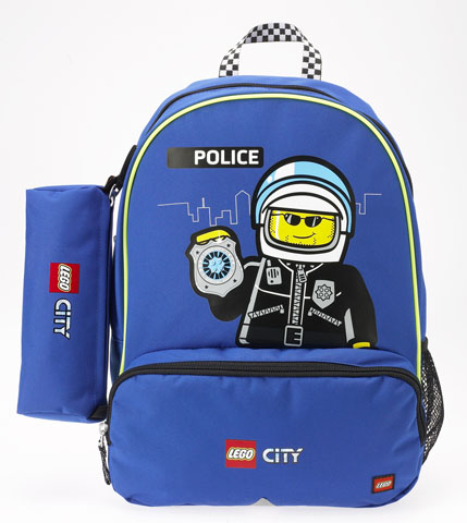 lego city police backpack