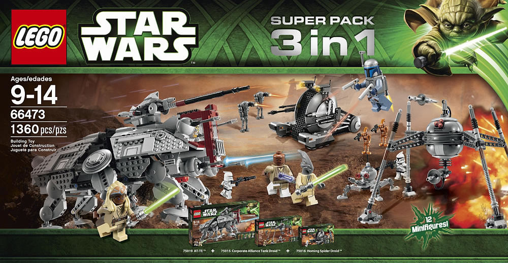 lego star wars attack of the clones sets