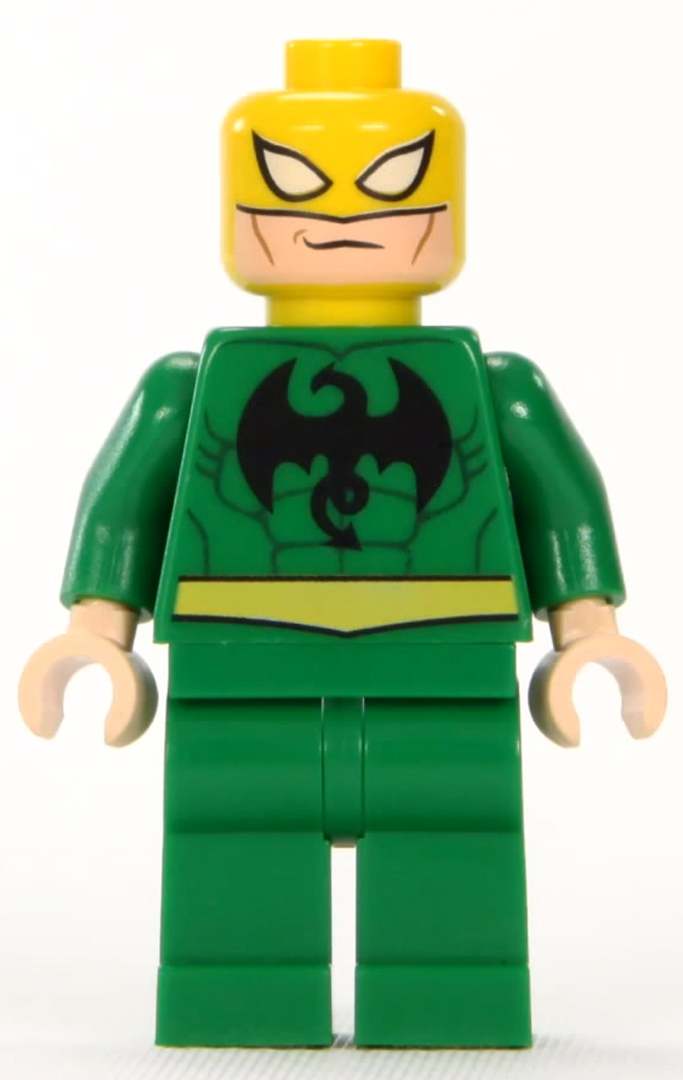 lego iron fist minifigure