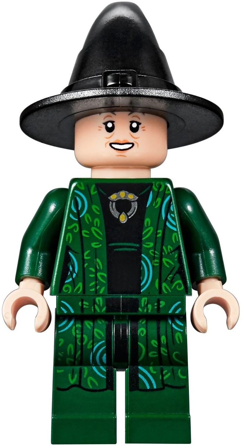 Lego mini figure 1 Dark Bluish Gray key door lock Harry Potter
