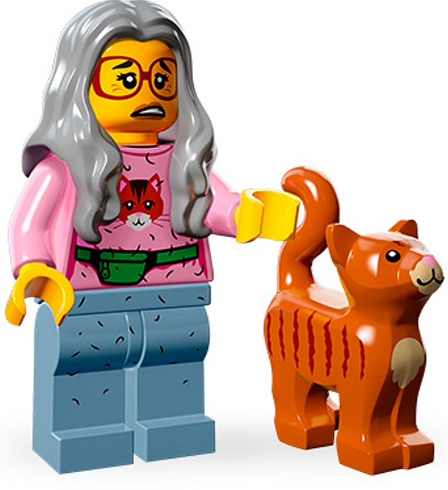 Mrs Scratchen-Post Cat Lady LEGO 71004 Mini Figure The Lego Movie