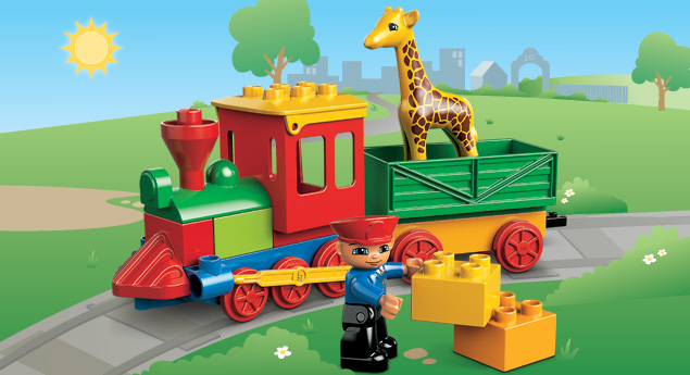 lego zoo train