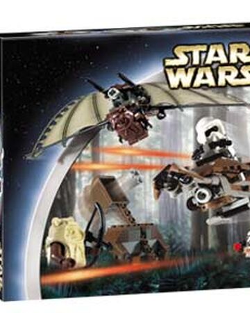 lego star wars ewok attack