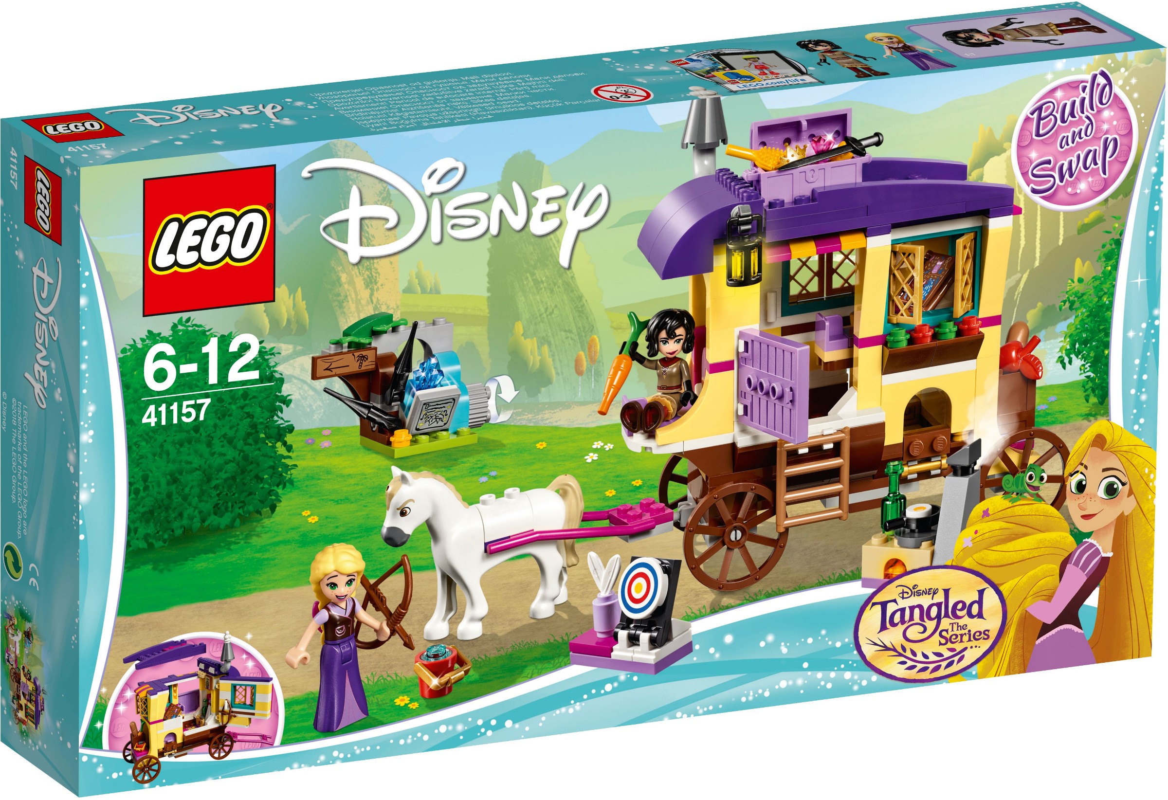 rapunzel carriage lego