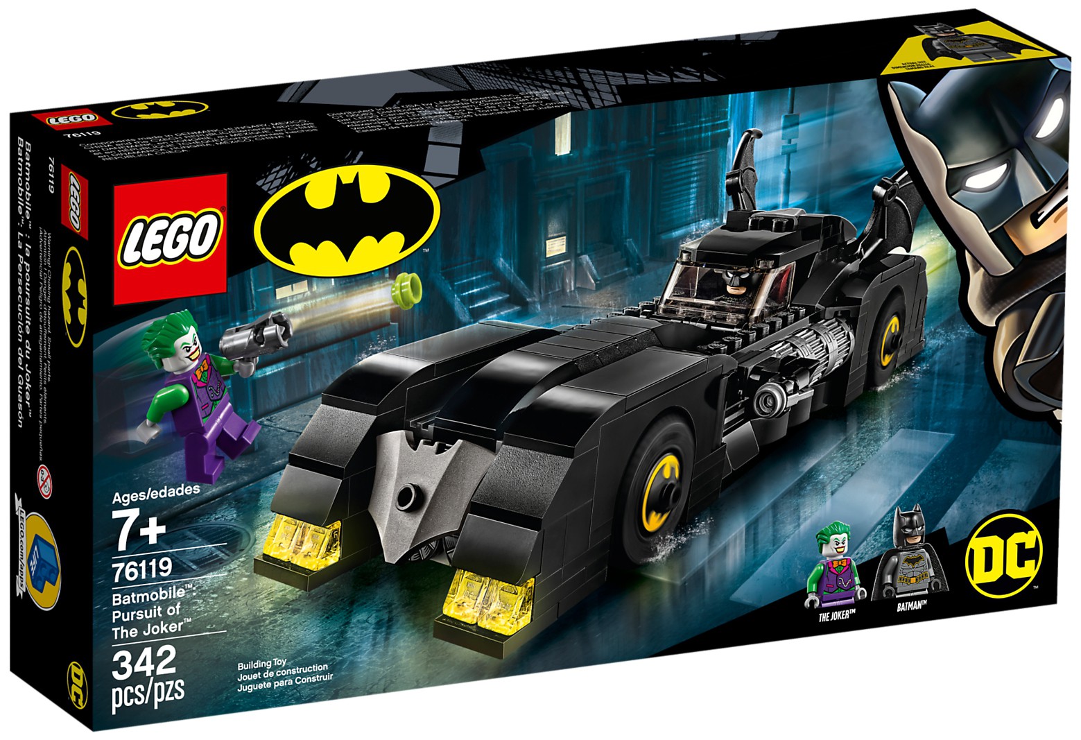 batmobile lego 2019