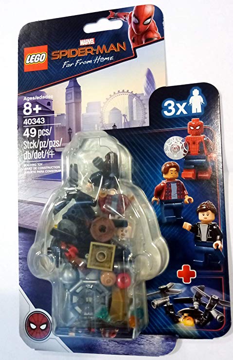 lego spider man far from home minifigure