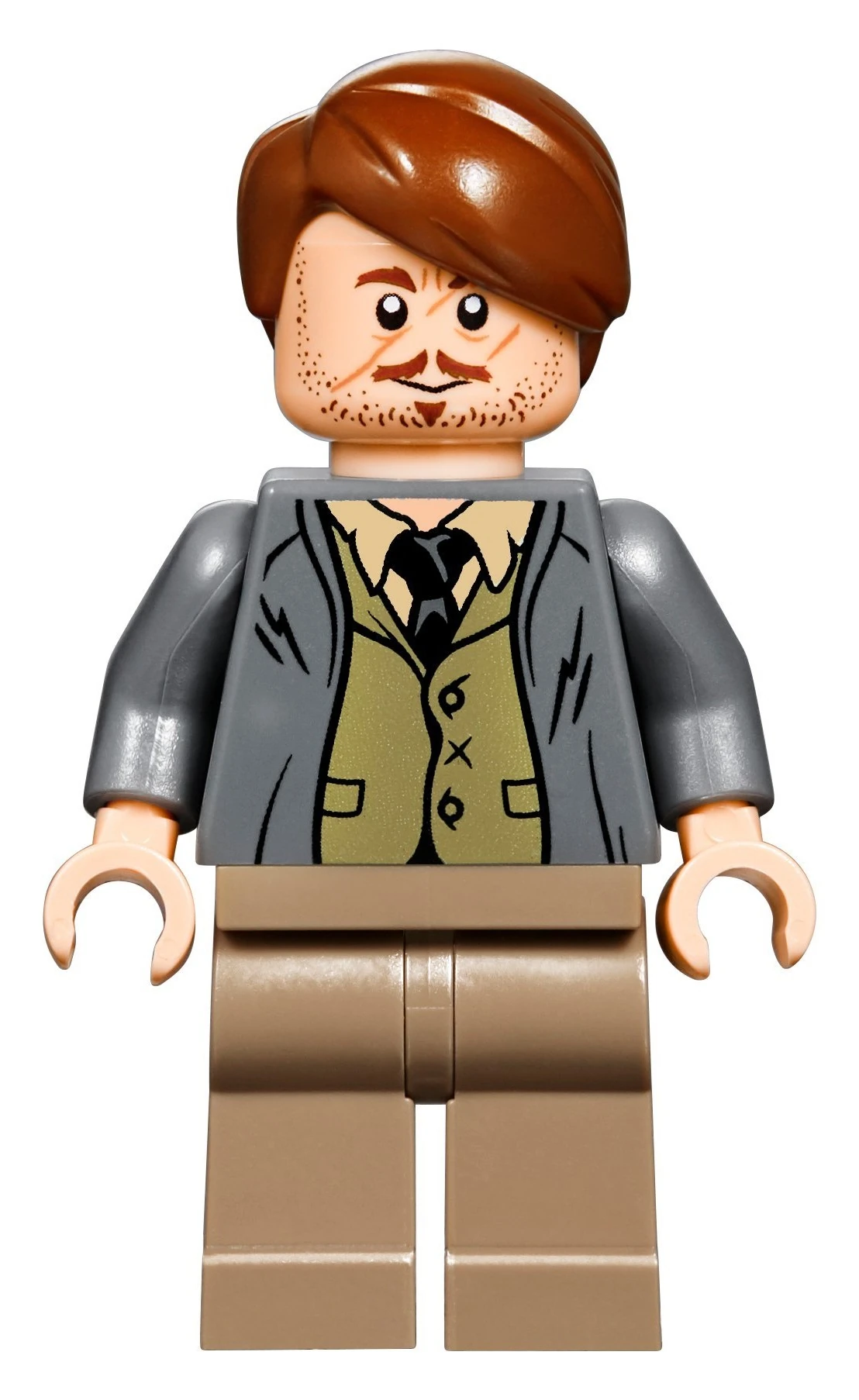Lego Marcus Flint Head Hair piece for Harry Potter Minifigures BRAND NEW