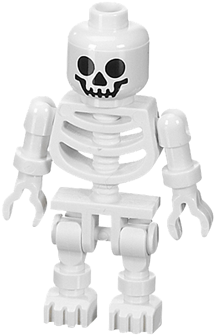 lego skeleton minifigure