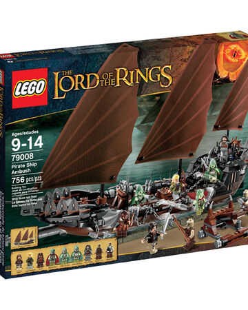 lego lord of the rings ship