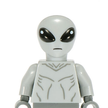 grey alien action figure