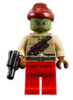 lego star wars green head