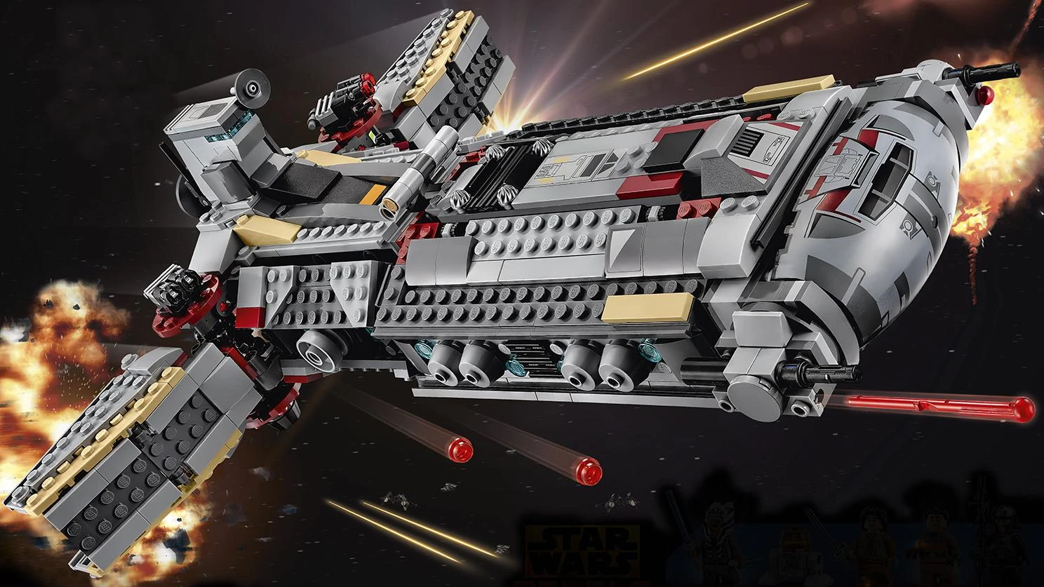75158 La frégate de combat rebelle Wiki LEGO FANDOM powered by Wikia