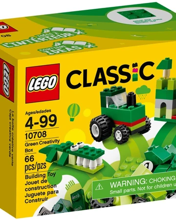 lego classic green creativity box 10708 building kit