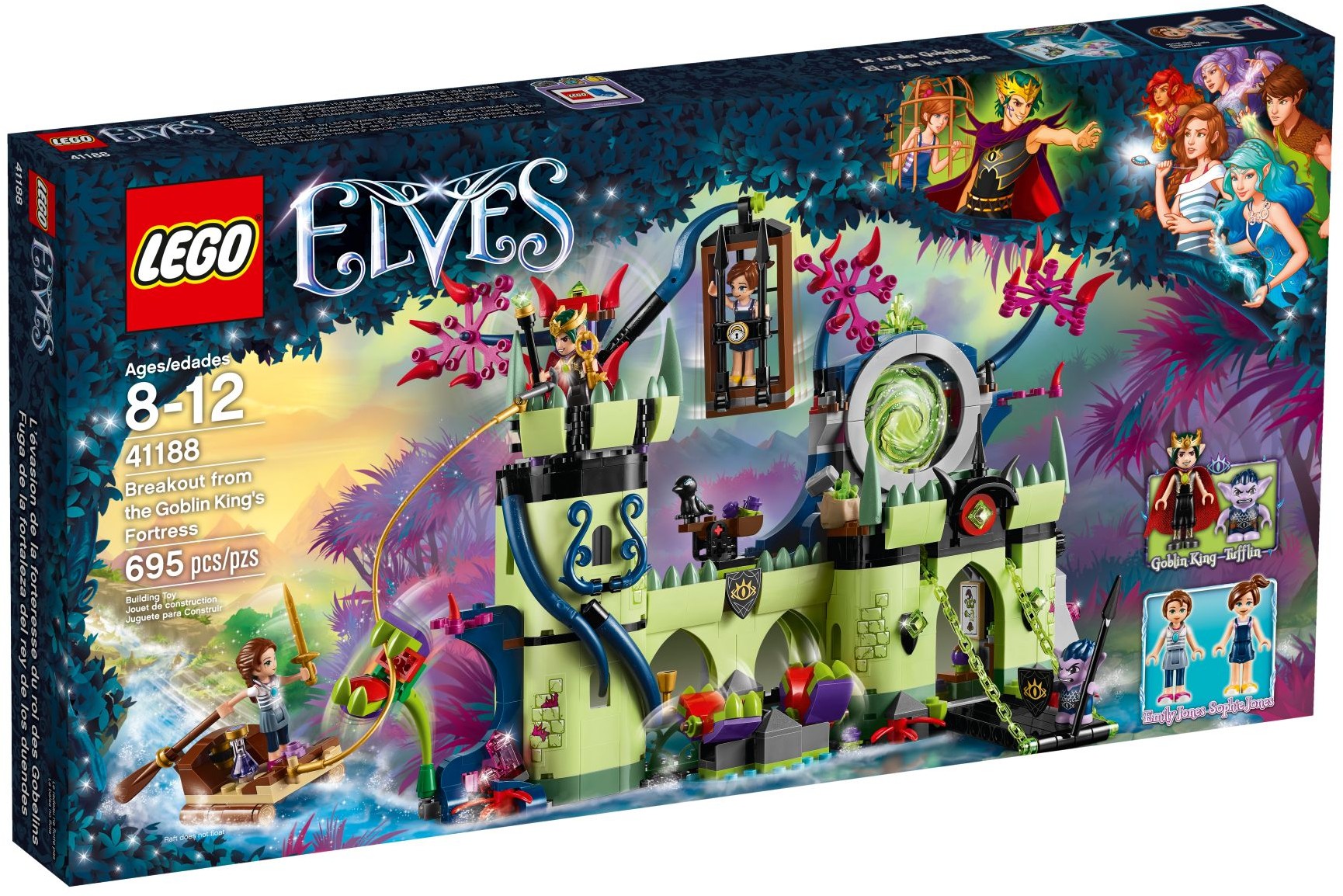 lego elves breakout from the goblin king's fortress