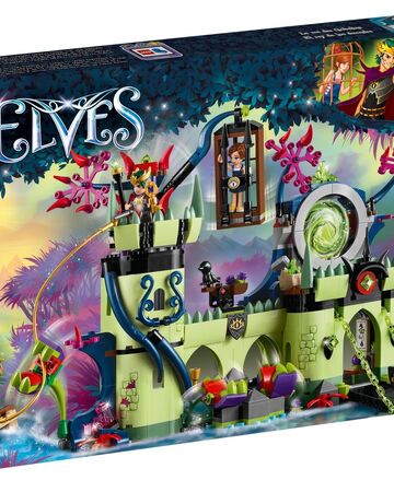 lego elves breakout from the goblin king's fortress 41188