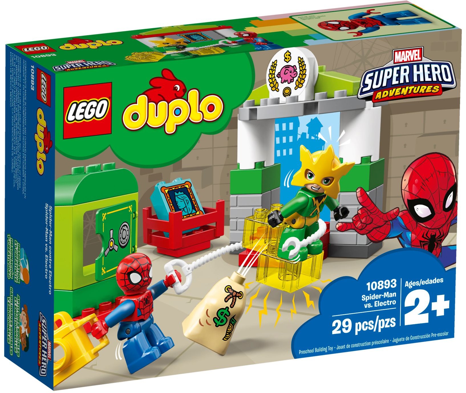 lego duplo hulk spiderman