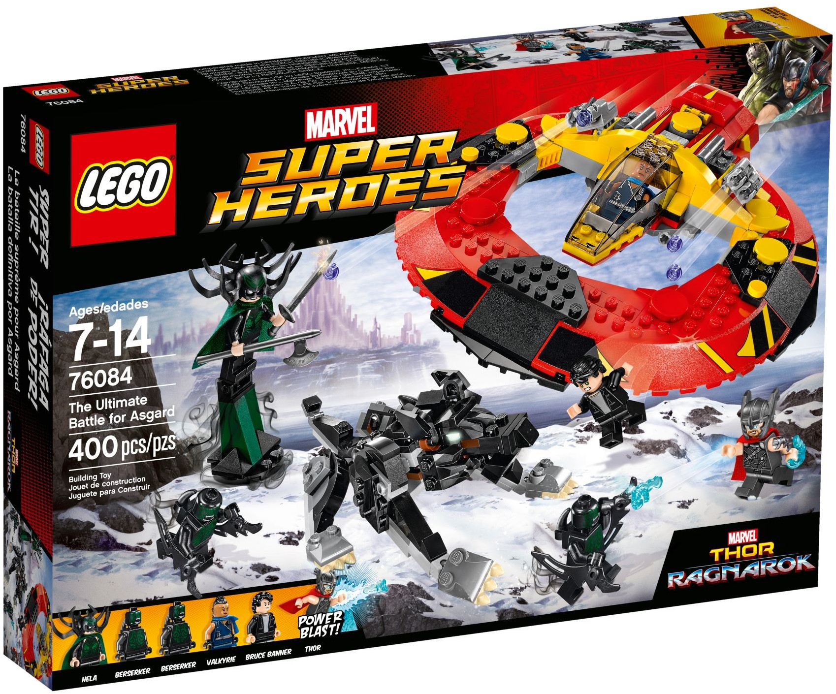 LEGO Marvel Super Heroes Lot of 2 Berserker Minifigures 76084 Mini Fig