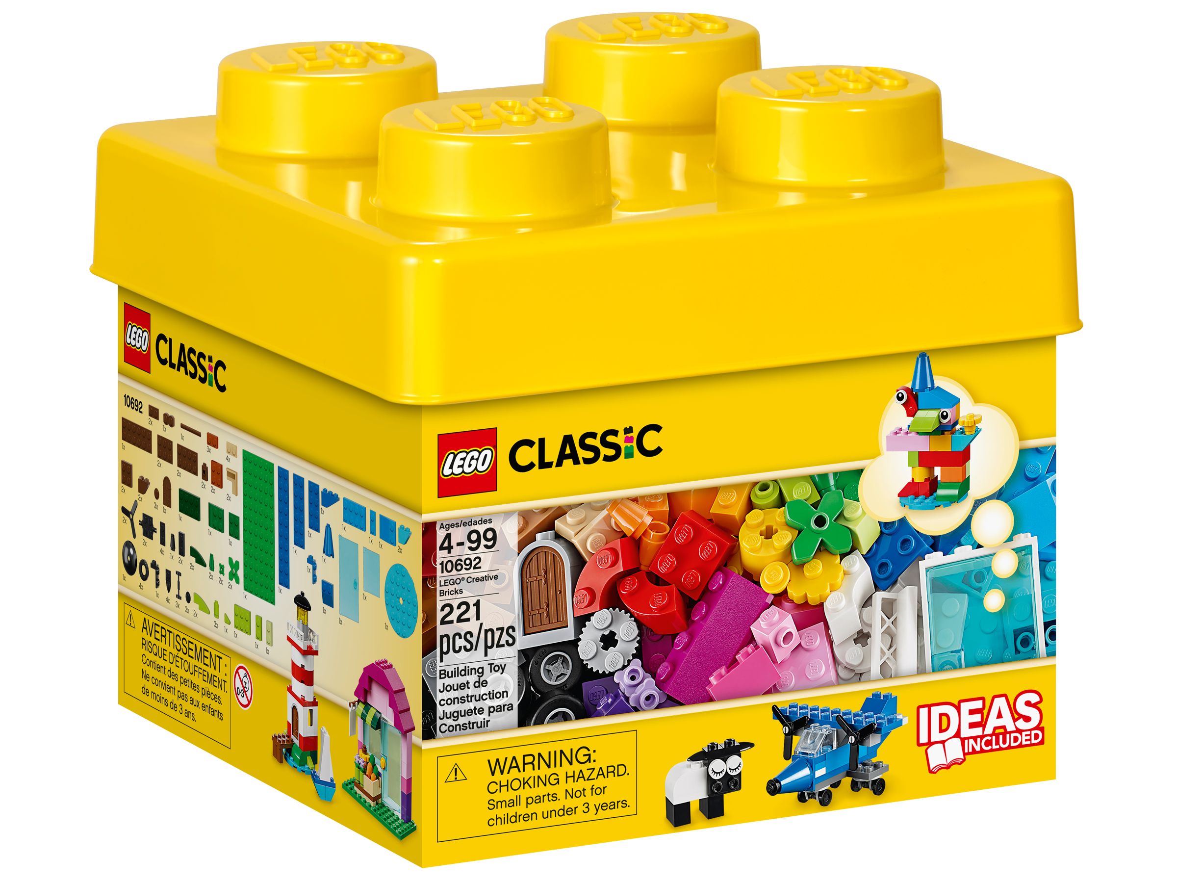 lego classic 221 pieces ideas