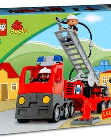 duplo lego fire truck