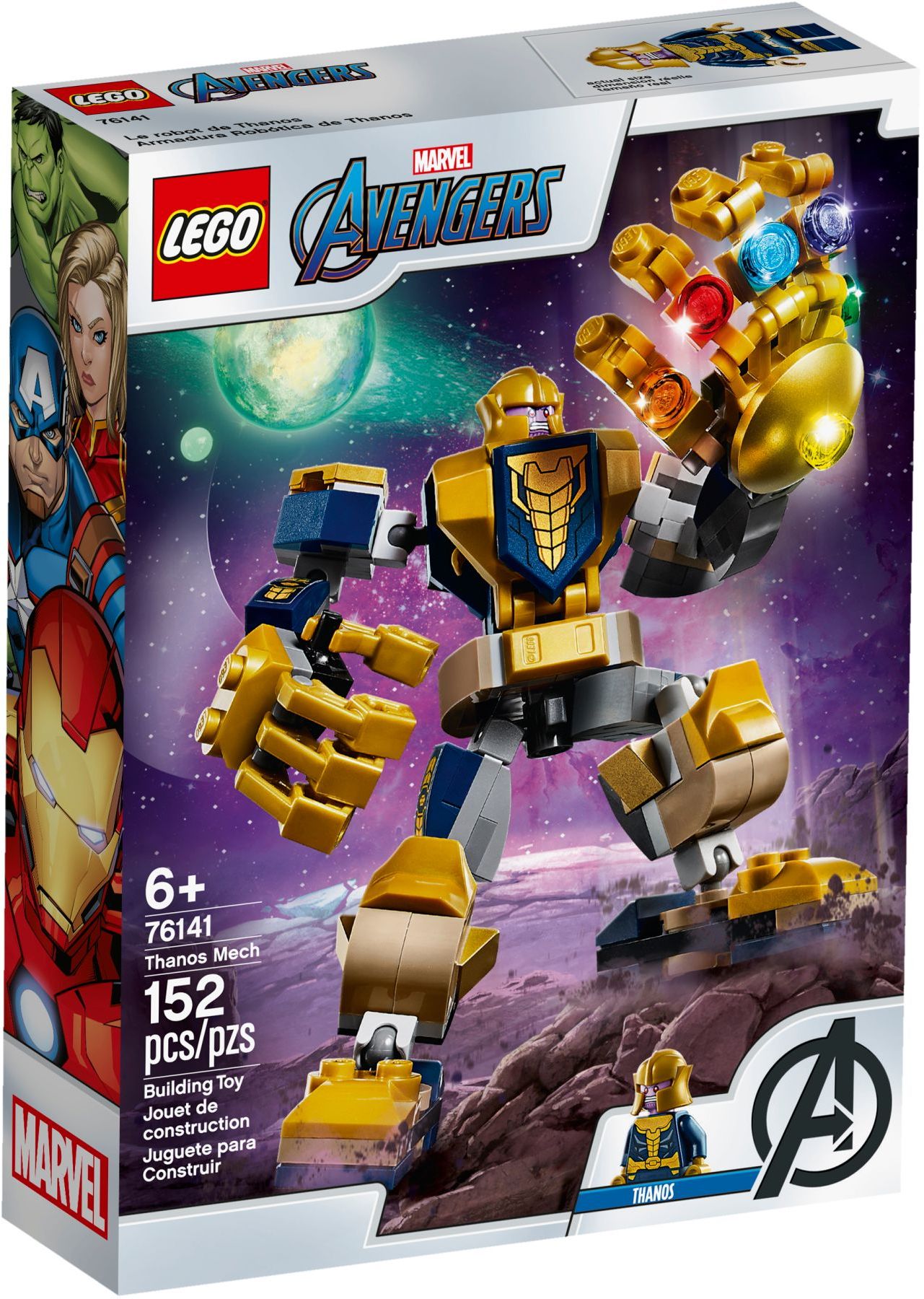lego thanos set infinity gauntlet