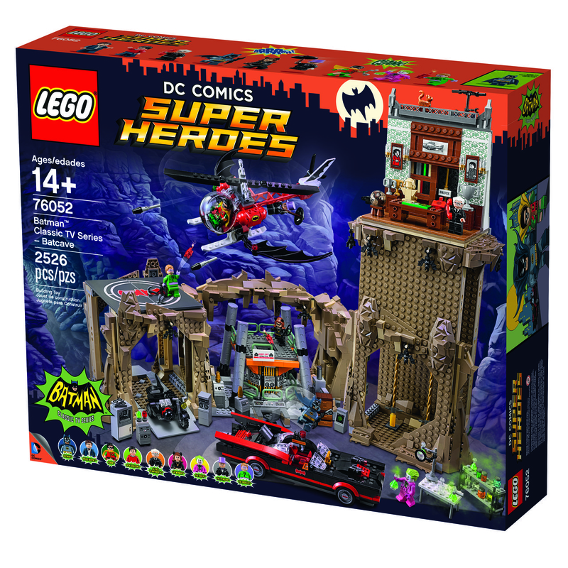 lego 1960s batcave