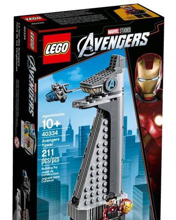 lego avengers tower 2019