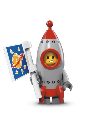 lego rocket minifigure