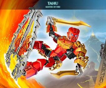 lego bionicle tahu master of fire