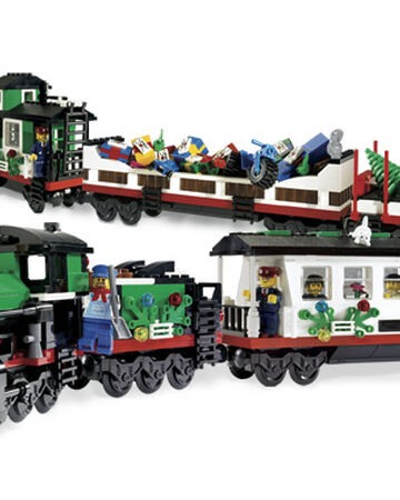 lego festive train