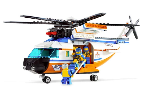 lego coast guard helicopter