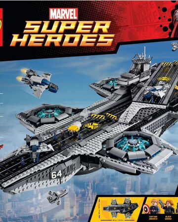 lego marvel super heroes 76042 the shield helicarrier