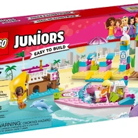 lego juniors andrea & stephanie's beach holiday