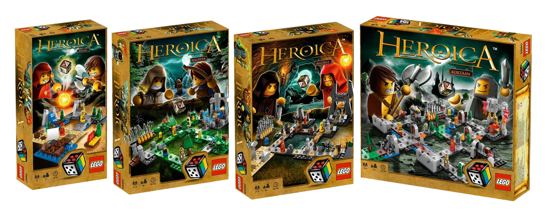 lego heroica all sets