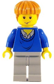Ron blue sweater