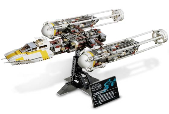 lego y wing fighter